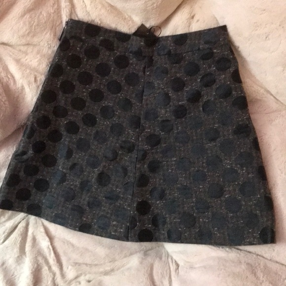 Pleated mini polka dot skirt - Picture 5 of 7